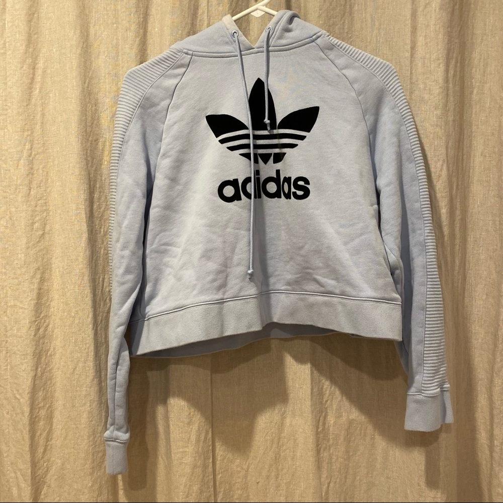 Adidas cropped sweatshirt